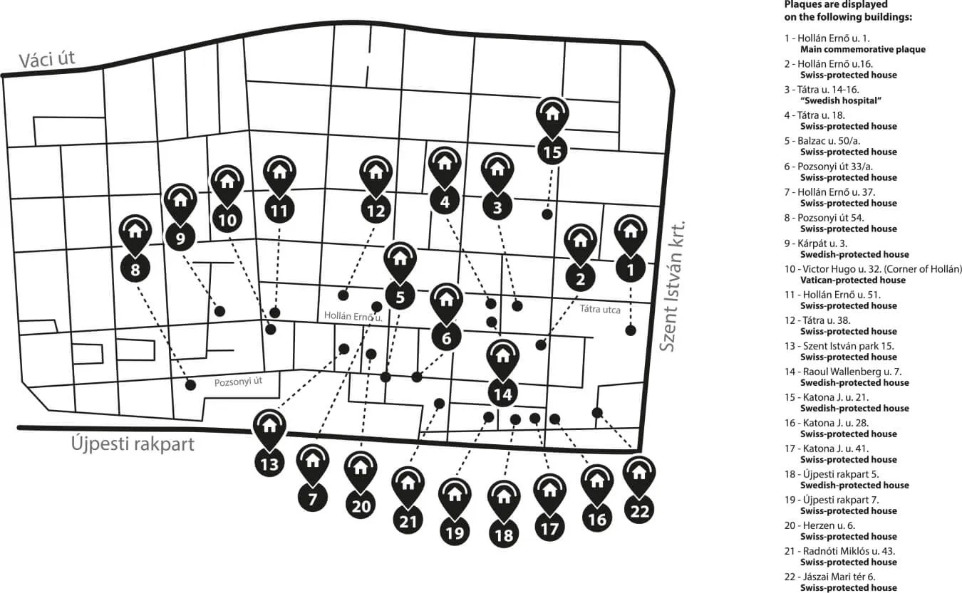Protected Houses map